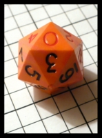 Dice : Dice - DM Collection - Armory Orange Opaque 2nd Gen - Ebay Sept 2011